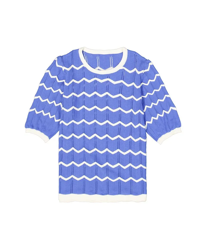 GARCIA T-shirt Gestreept