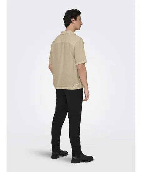 ONLY & SONS Overhemd Caidenly Embroidery