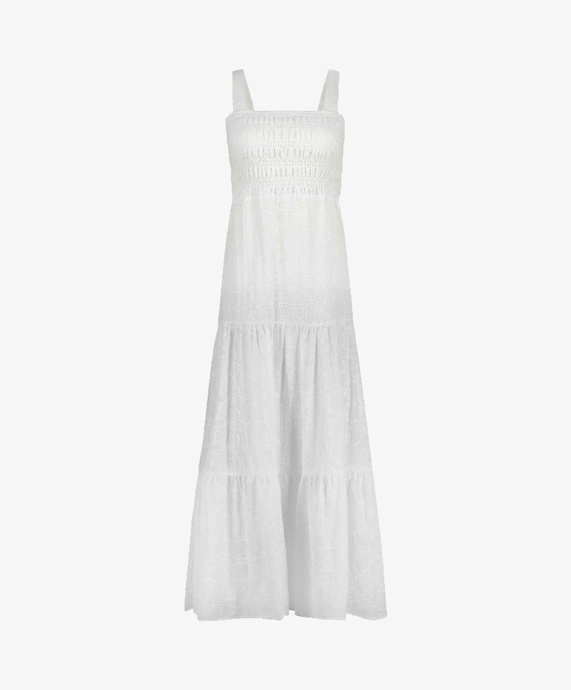 Tramontana Midi Jurk Brodery